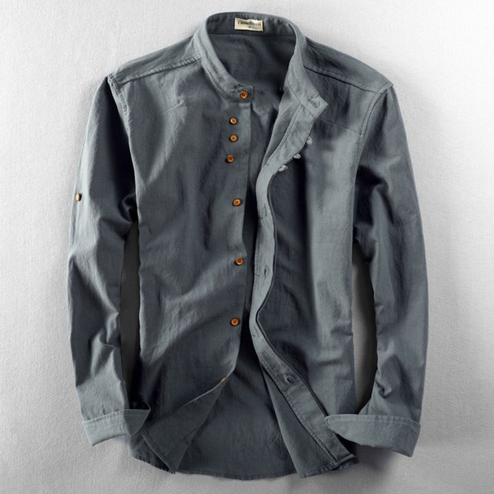 Takumi | Men’s Minimalist Japanese-Style Shirt-Omni Prime Goods