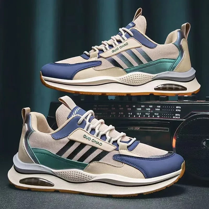 Timon | Non-Slip Casual Sports Shoes for Men with Laces | Multicolored-Omni Prime Goods