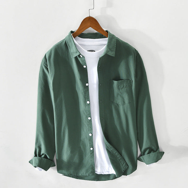 Tony | Men's Breathable Cotton Oxford Shirt-Omni Prime Goods