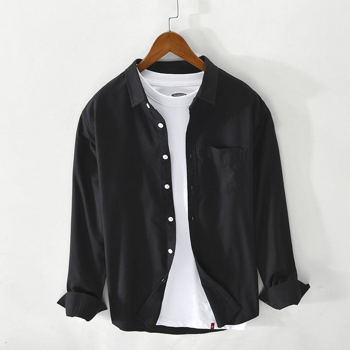 Tony | Men's Breathable Cotton Oxford Shirt-Omni Prime Goods