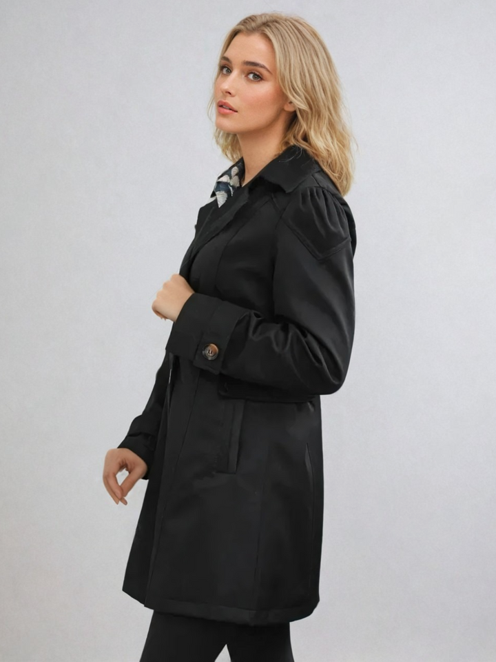 Women's Classic Trench Coat | Elegant Defined Silhouette