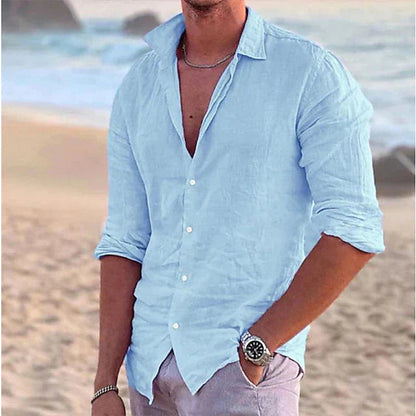 Tristan | Men's Casual Button-Down Shirt-Omni Prime Goods