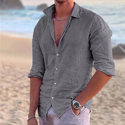Tristan | Men's Casual Button-Down Shirt-Omni Prime Goods