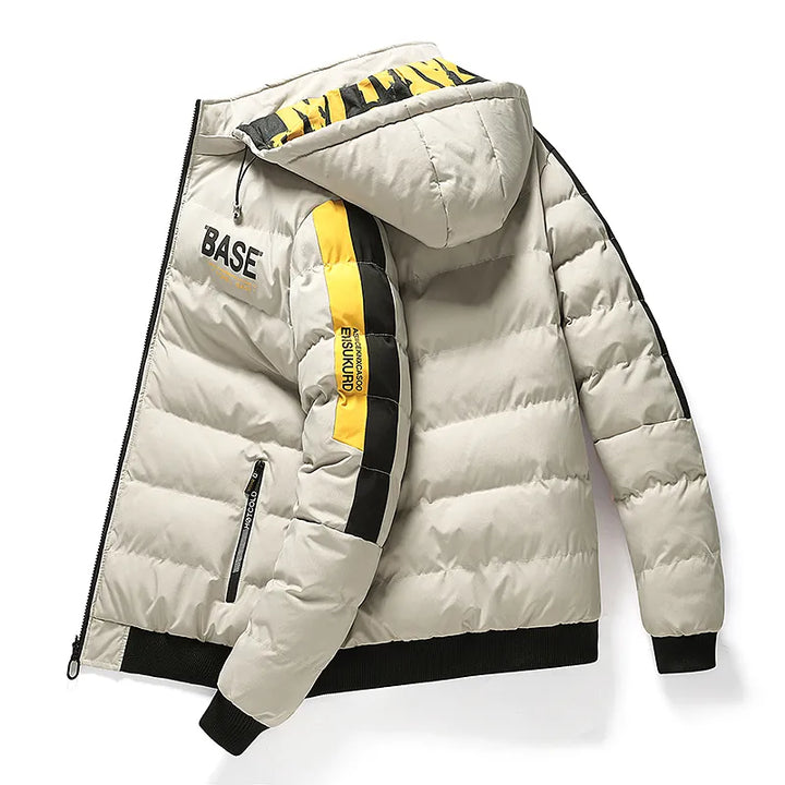 Men's Insulated Winter Jacket for Cold Weather