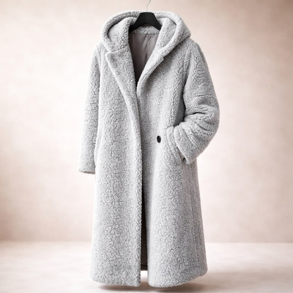 Women's Stylish Long Hooded Coat