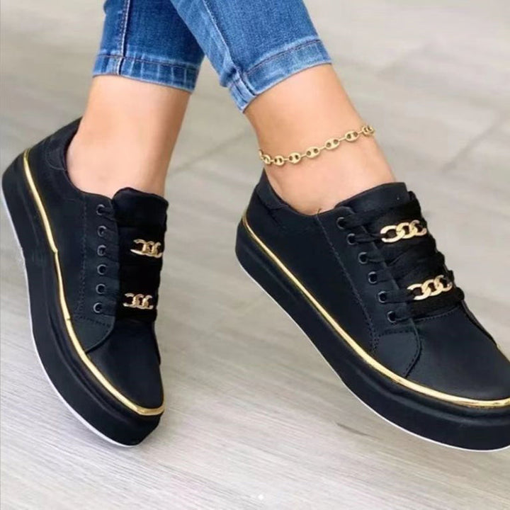 Sporty Women's Casual Sneakers Made of Textile | Comfortable Footwear