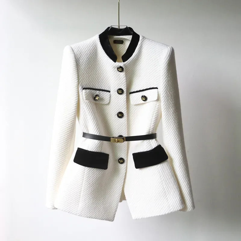 Women's Classic Elegant Wool Coat