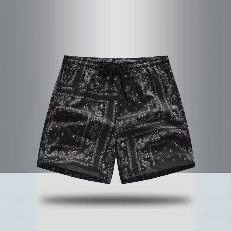 Men's Paisley Athletic Shorts