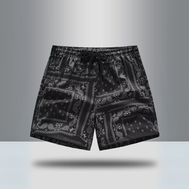 Men's Paisley Athletic Shorts