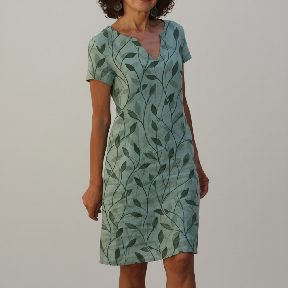 Sophia | Women's V-Neck Summer Midi Dress