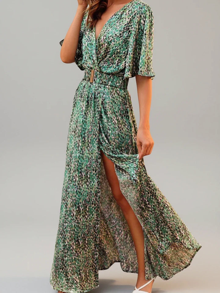 Ana | Women's V-Neck Wrap Long Dress