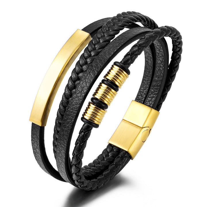 Men's Premium Leather Bracelet