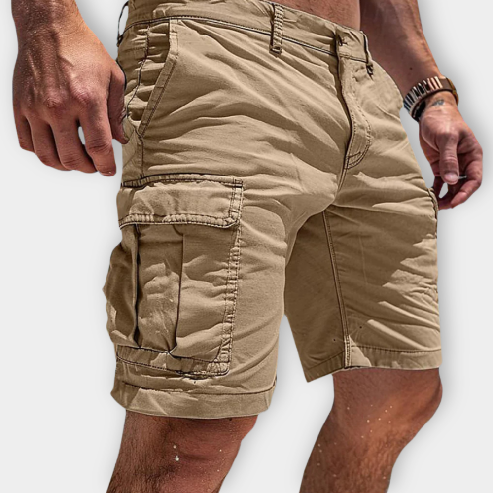 John | Men's Cargo Shorts with Side Pockets