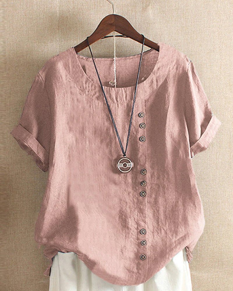 Veronica | Women's Casual Button-Up Shirt-Omni Prime Goods