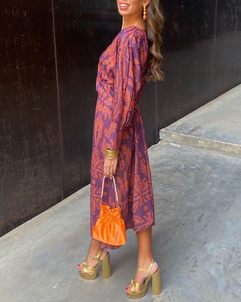 Violet | Women's A-Line Maxi Dress for Wedding Guests
