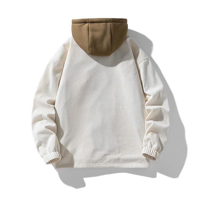 Men's Lined Hooded Jacket