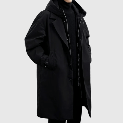 Men's Waterproof Raincoat - Breathable All Weather Design