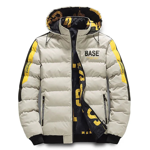 Men's Insulated Winter Jacket for Cold Weather
