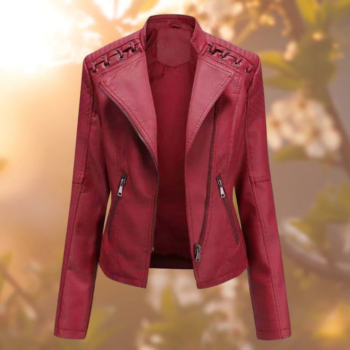 Women's Stylish Timeless Leather Jacket