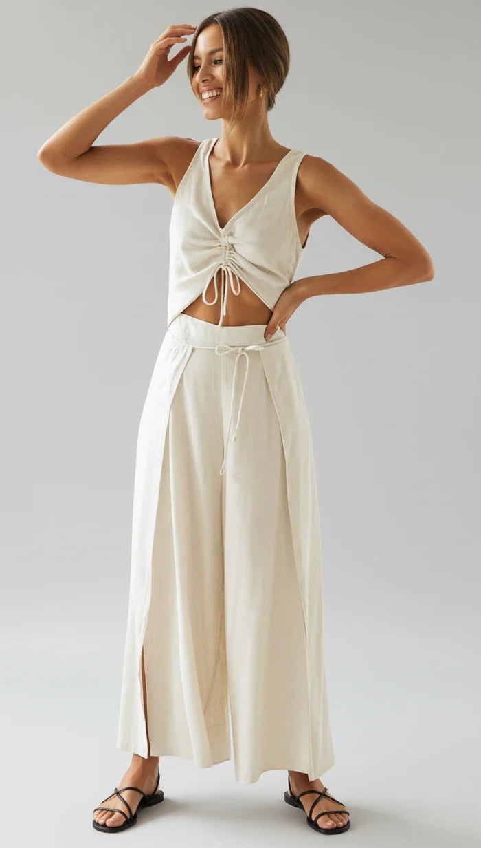 Stylish Wide Leg Tank Top Set for Women