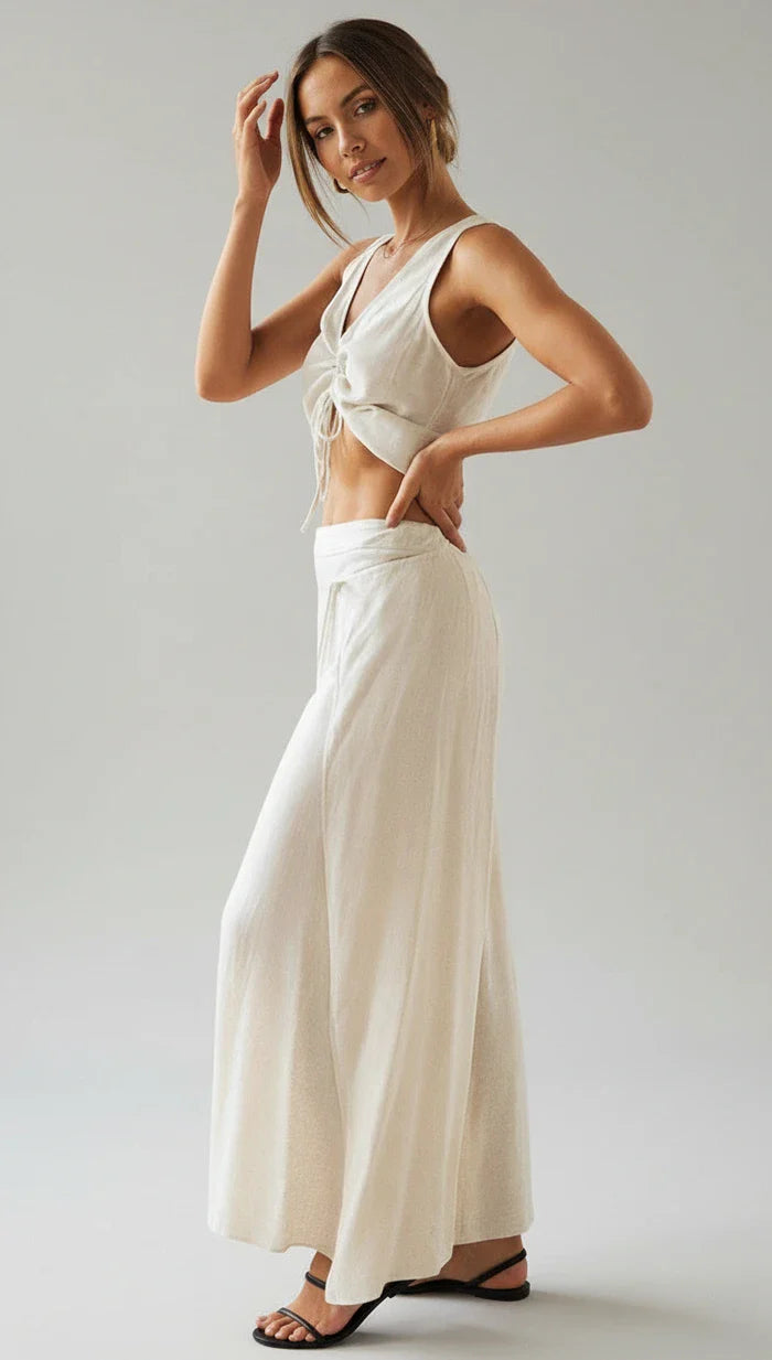 Stylish Wide Leg Tank Top Set for Women