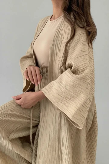 Sophia | Women's Wide Leg Two-Piece Pant Set