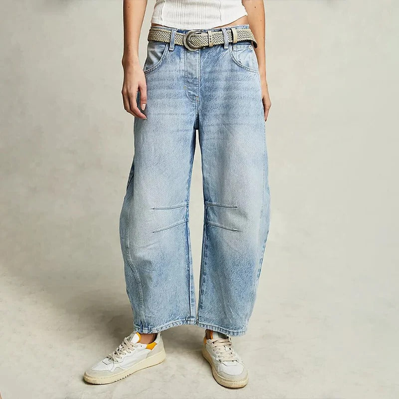 Women's Wide Leg Denim Jeans
