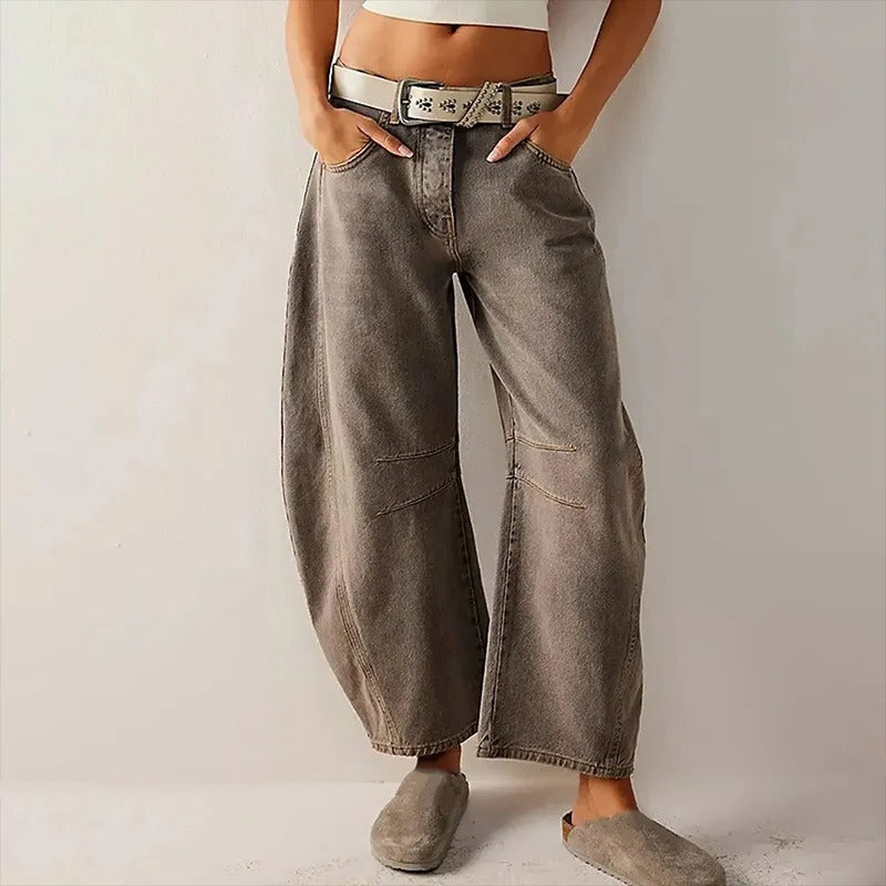 Women's Wide Leg Denim Jeans