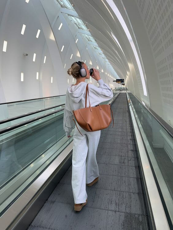 Caroline | Women's Oversized Structured Leather Tote Bag