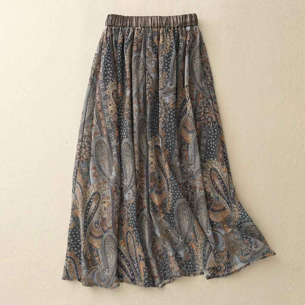 Women's Classic A-Line Skirt for Effortless Style and Comfort-Omni Prime Goods