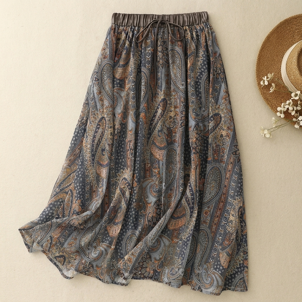 Women's Classic A-Line Skirt for Effortless Style and Comfort-Omni Prime Goods