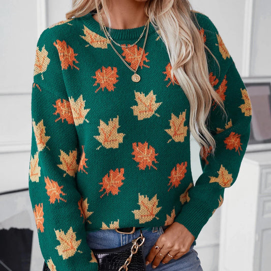 Women's Cozy Harvest Sweater-Omni Prime Goods
