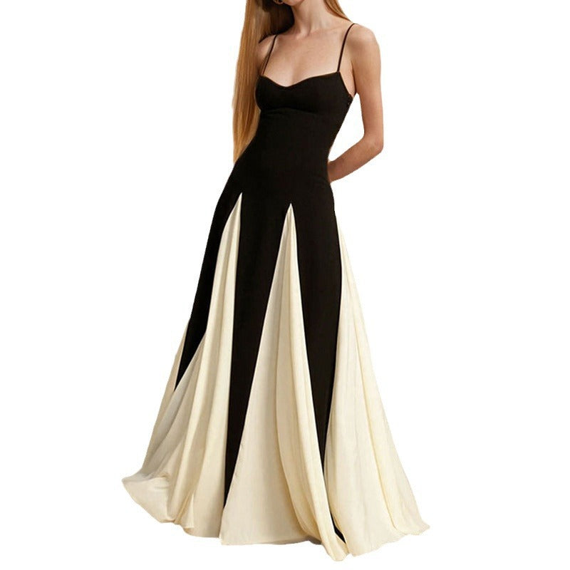 Women's Elegant A-Line High Slit Maxi Dress - Sleeveless Formal Gown-Omni Prime Goods