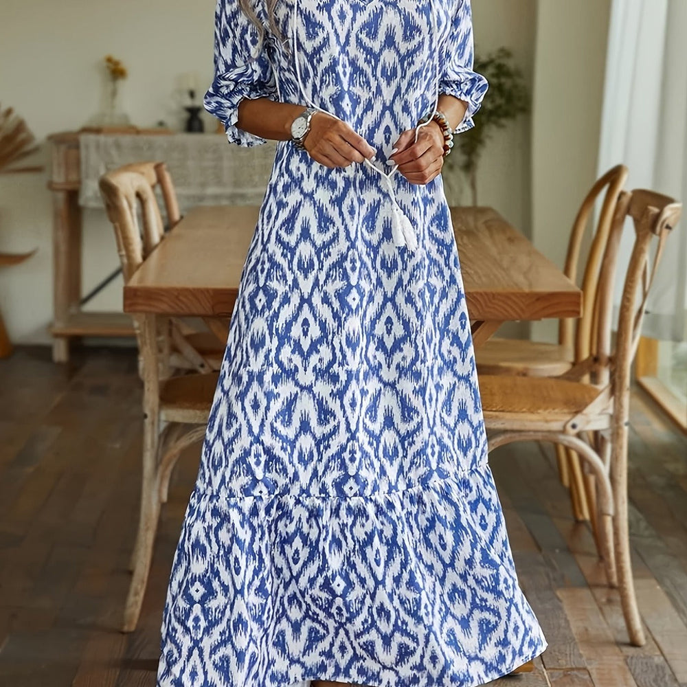 Women's Flowing Maxi Dress for Effortless Style-Omni Prime Goods