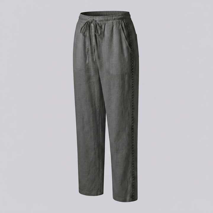 Women's High-Rise Tapered Trousers-Omni Prime Goods