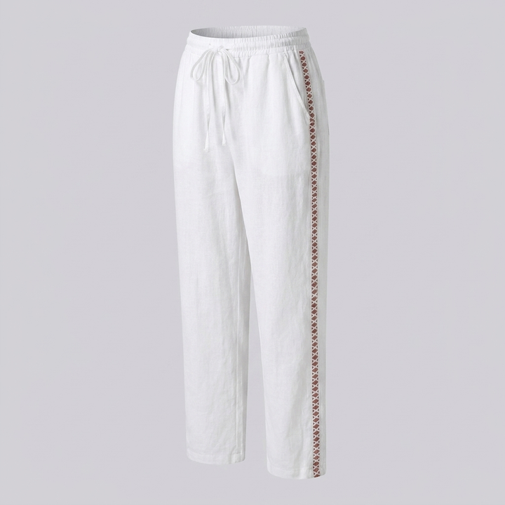 Women's High-Rise Tapered Trousers-Omni Prime Goods