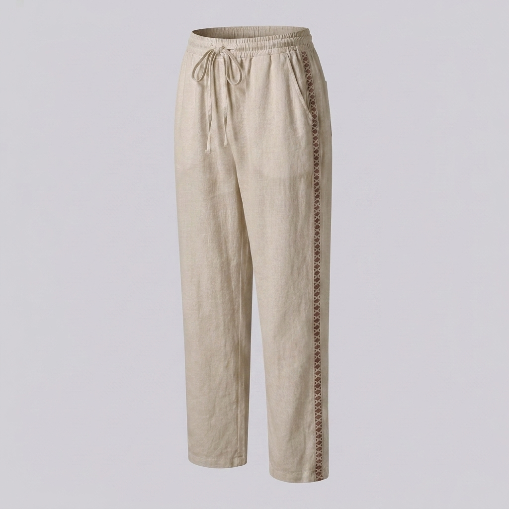 Women's High-Rise Tapered Trousers-Omni Prime Goods