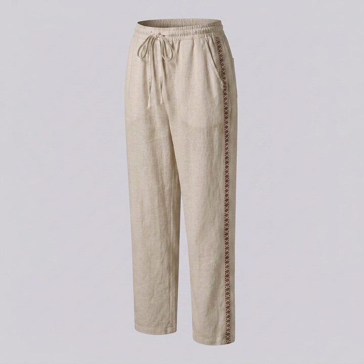 Women's High-Rise Tapered Trousers-Omni Prime Goods