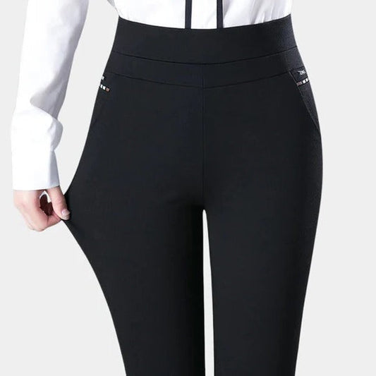 Women's High Waist Stretch Leggings for Comfort and Style-Omni Prime Goods