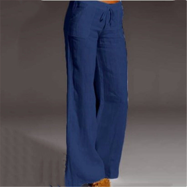 Women's Linen Trousers – Effortless Comfort and Chic Summer Style-Omni Prime Goods