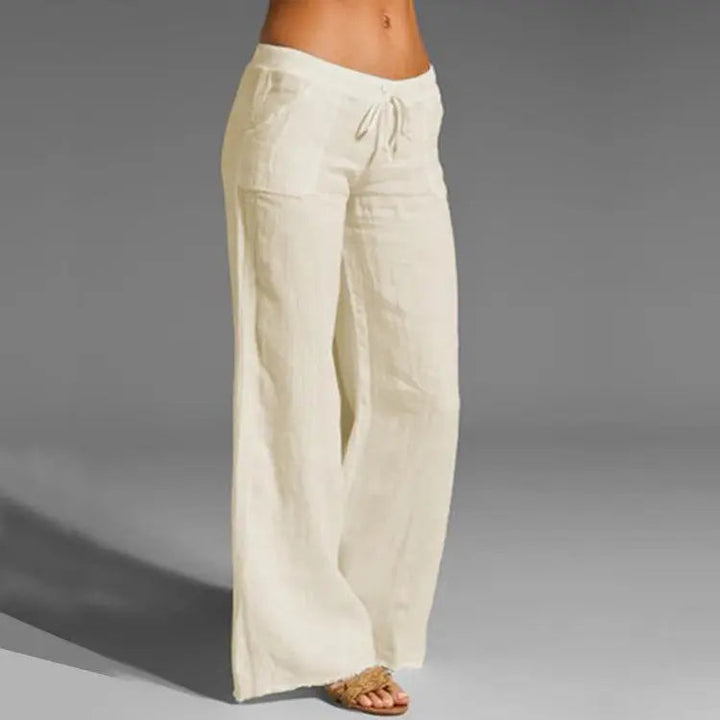 Women's Linen Trousers – Effortless Comfort and Chic Summer Style-Omni Prime Goods