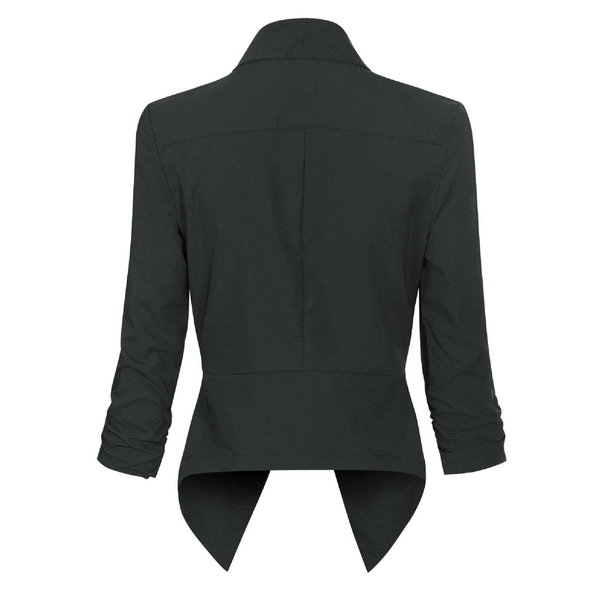 Women's Long Sleeve Open-Front Blazer-Omni Prime Goods