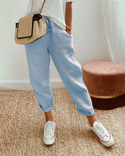 Women's Loose-Fit Casual Pants-Omni Prime Goods