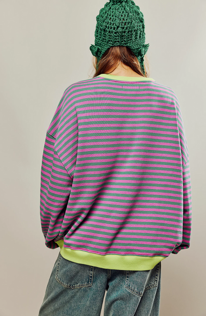 Women's Relaxed Fit Chunky Sweater-Omni Prime Goods