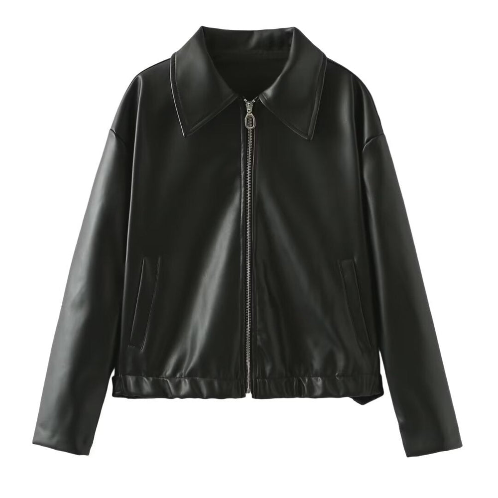 Women's Relaxed Lapel Jacket-Omni Prime Goods