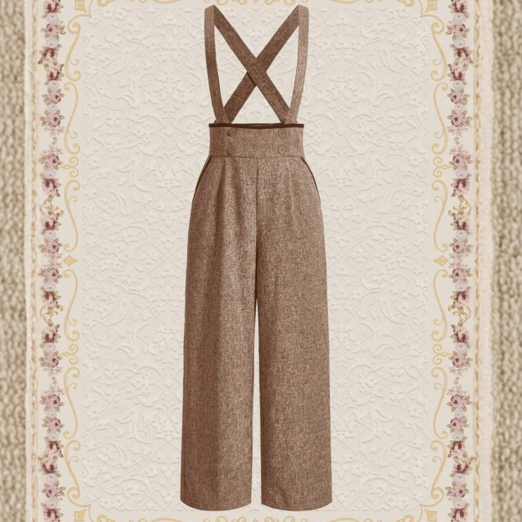 Women's Retro-Inspired Jumpsuit-Omni Prime Goods