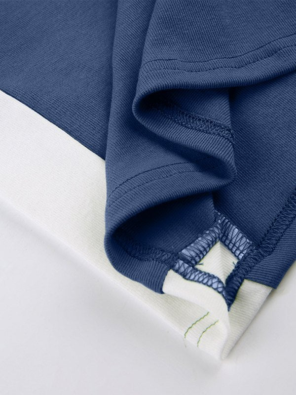 Women's Ribbed Stripe Scoop Neck Top-Omni Prime Goods
