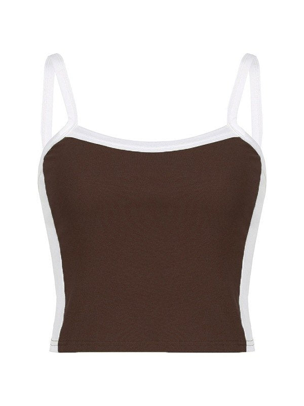 Women's Ribbed Stripe Scoop Neck Top-Omni Prime Goods