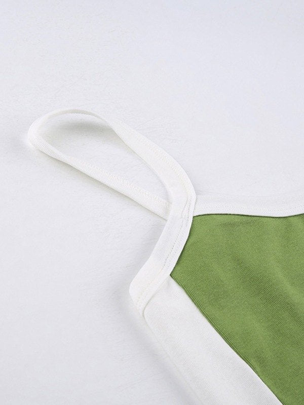Women's Ribbed Stripe Scoop Neck Top-Omni Prime Goods