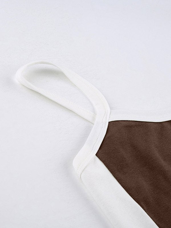 Women's Ribbed Stripe Scoop Neck Top-Omni Prime Goods